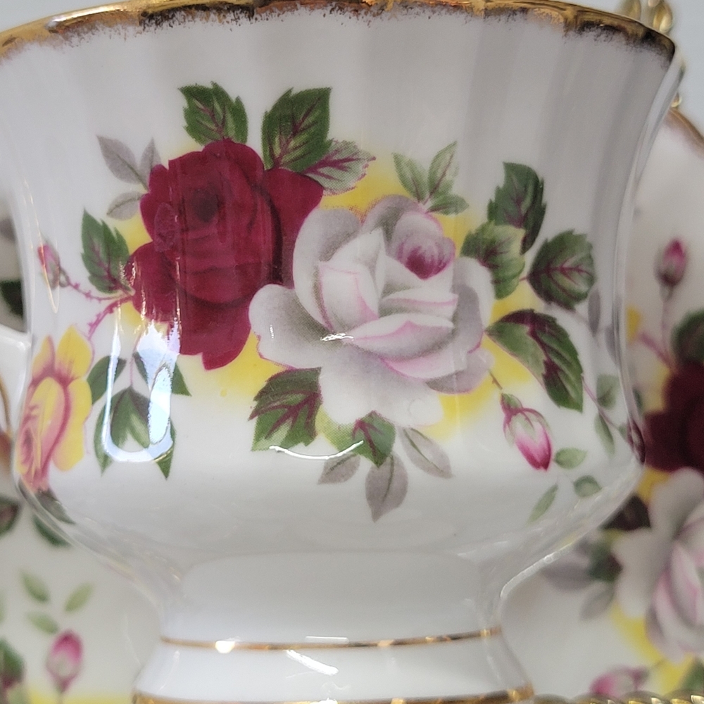 Vintage teacup and saucer  English Windsor.
